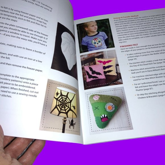 "Felt-o-ween" Craft Book-40 scary-cute projects to celebrate Halloween - Picture 3 of 14